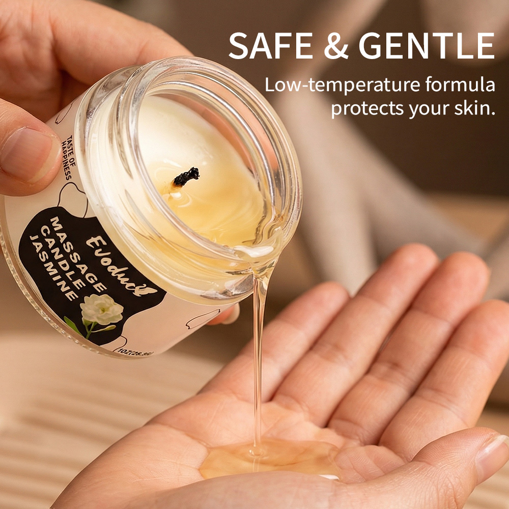 Massage Candle Melting - Candela da Massaggio al Gelsomino in