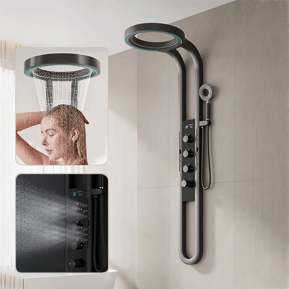 Pannello doccia moderno a piog - Spa Wellness Locations recensione e prezzo