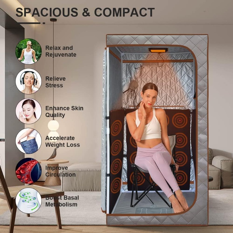 Sauna portatile a infrarossi a - W Spa & Wellness recensione e prezzo